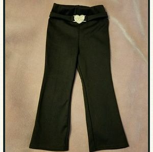 NWOT black pants size 3T